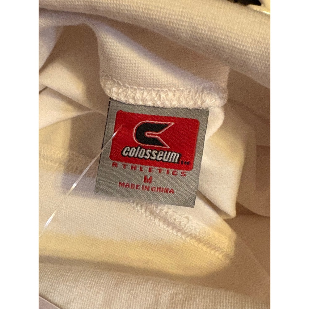 Colosseum Turtleneck Men M White Good Texas Longhorns Embroidered NCAA Top - Picture 9 of 11
